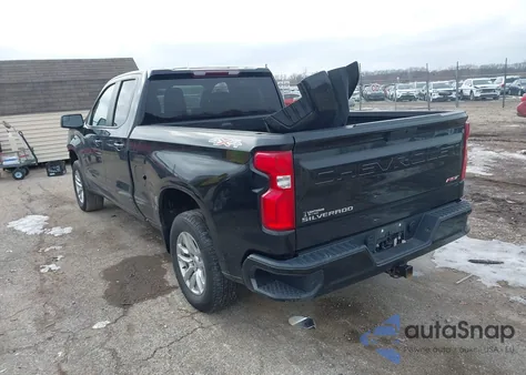 2021 Chevrolet Silverado 1500 4Wd Standard Bed Rst из США, поврежденный, VIN 1GCRYEEDXMZ112976